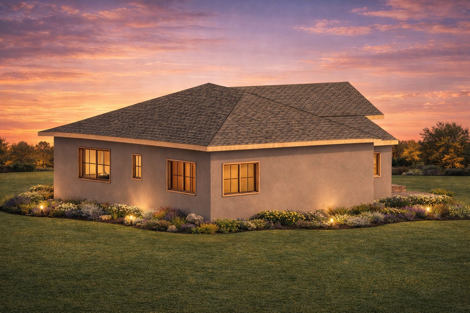 Image of a 1-story California house plan